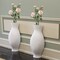 Tall Narrow Vase, Sleek Split Vase, Modern Floor Vase, Decorative Gift, Vase for Interior Design, 24.5 Inch Vase for Wedding Dinner Table Party Living Room Office Bedroom